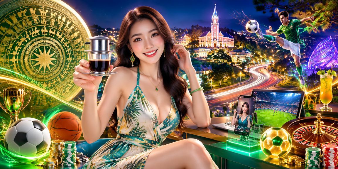 Người dùng xem bảng xếp hạng giải thưởng tại quán cà phê Đà Lạt